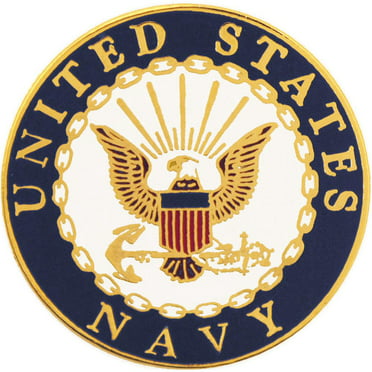 PIN 1" US Navy LOGO,PEWTER